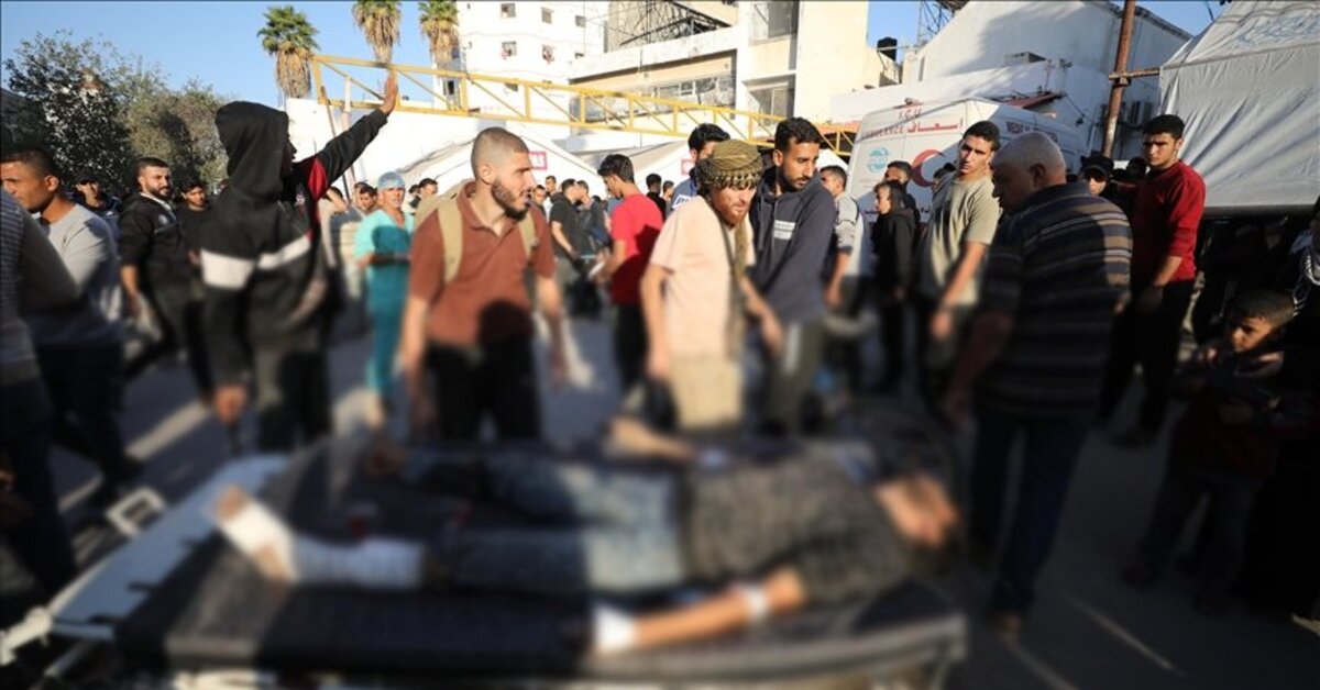 İsrail ordusu Gazze’nin kuzeyinde bir çarşıyı bombaladı