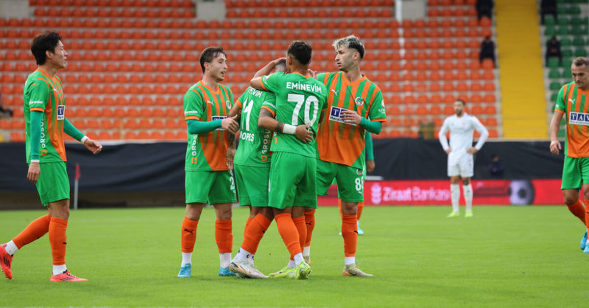 Alanyaspor – Fethiyespor: 4-1 (MAÇ SONUCU)