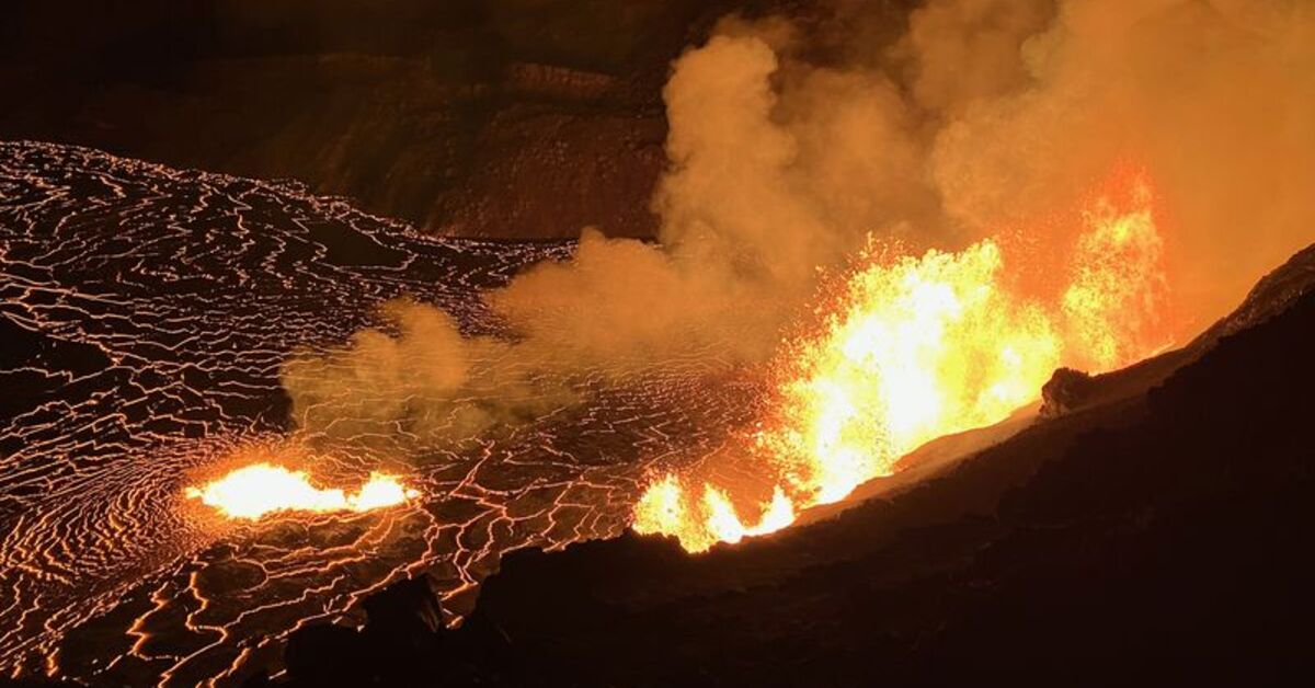 Hawaii’deki Kilauea Yanardağında patlama meydana geldi