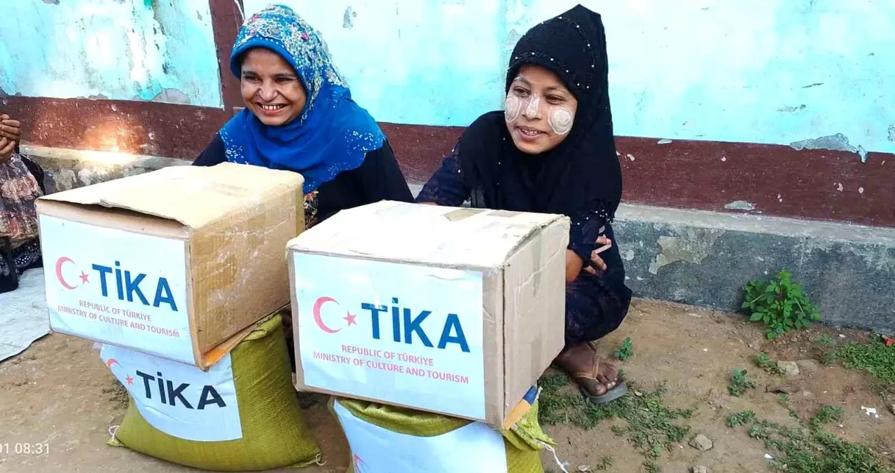 TİKA’dan Myanmar’a Yardım