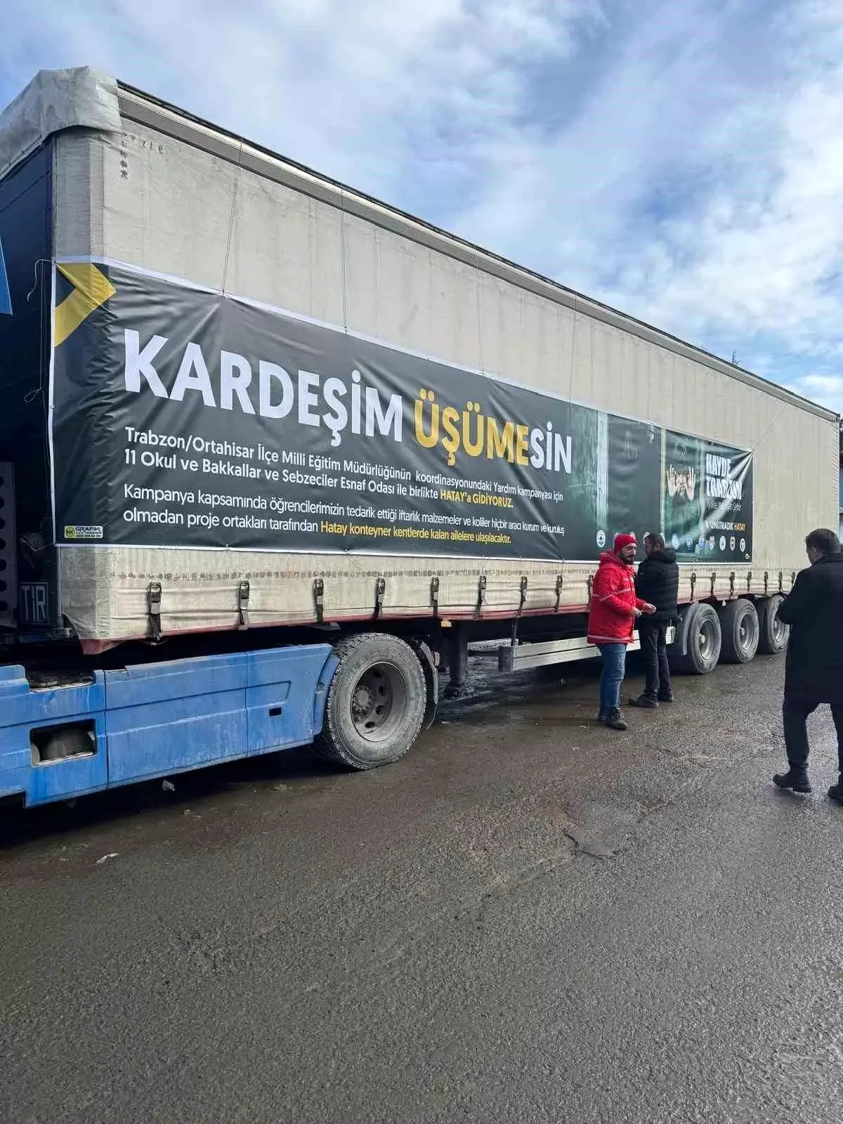 Trabzon’dan Hatay’a Gıda Yardımı