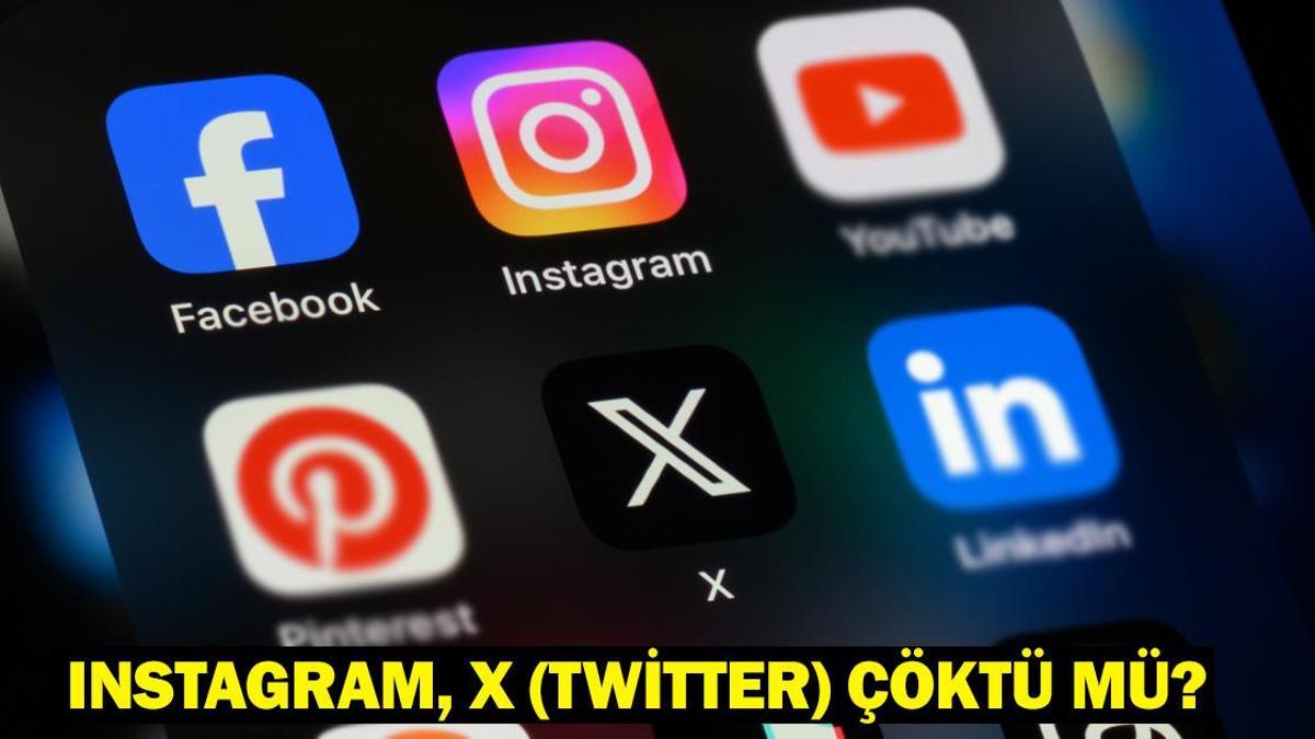 INSTAGRAM, X (TWİTTER) ÇÖKTÜ MÜ? Instagram, X ne zaman açılacak? Instagram Twitter erişim engeli 20 Mart!