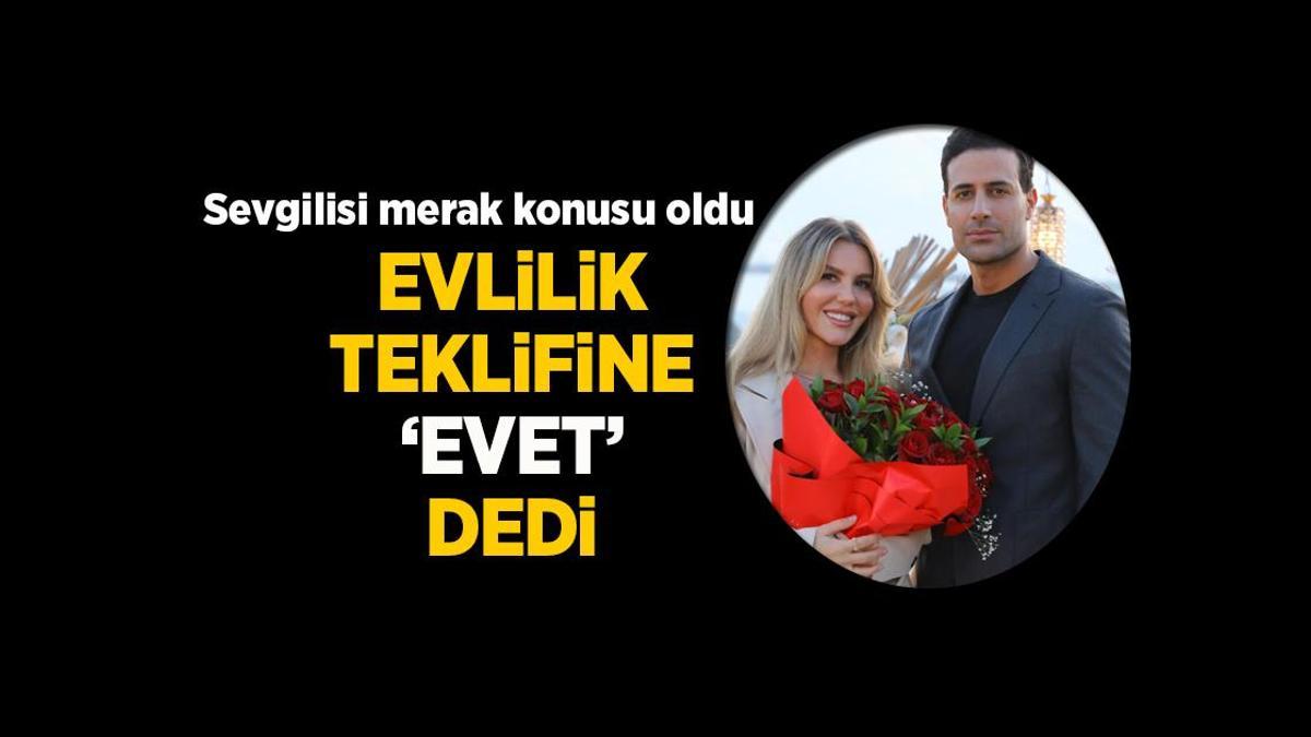 Eda Erol sevgilisi Ekrem Karaçayır’ın evlenme teklifine ‘evet’ dedi
