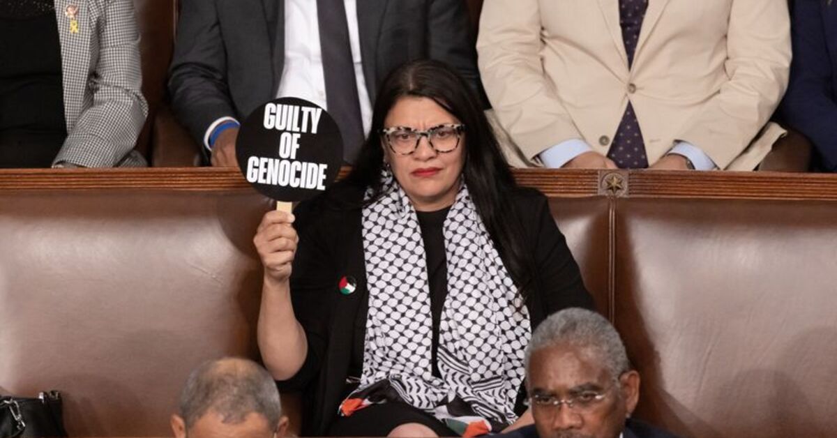 ABD Kongre üyesi Tlaib, ABD’yi Filistin’de “soykırımda suç ortağı” olmakla itham etti