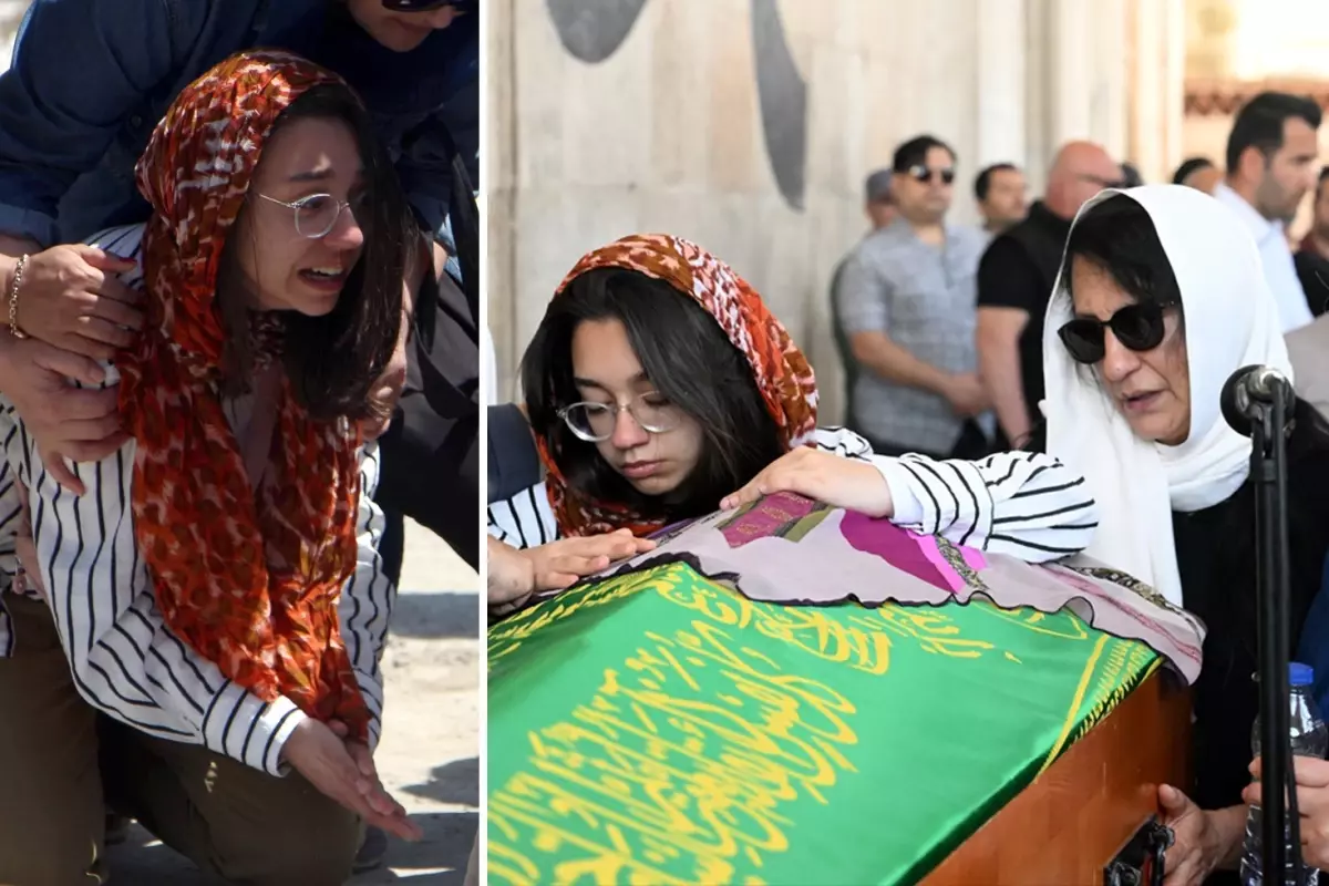 Güpegündüz öldürülen Bahar’ın cenazesi gözyaşları içinde toprağa verildi